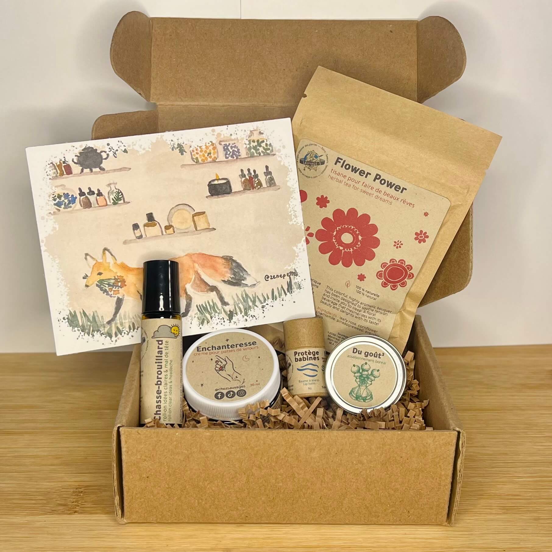 Florilège - Coffret découverte de produits naturels