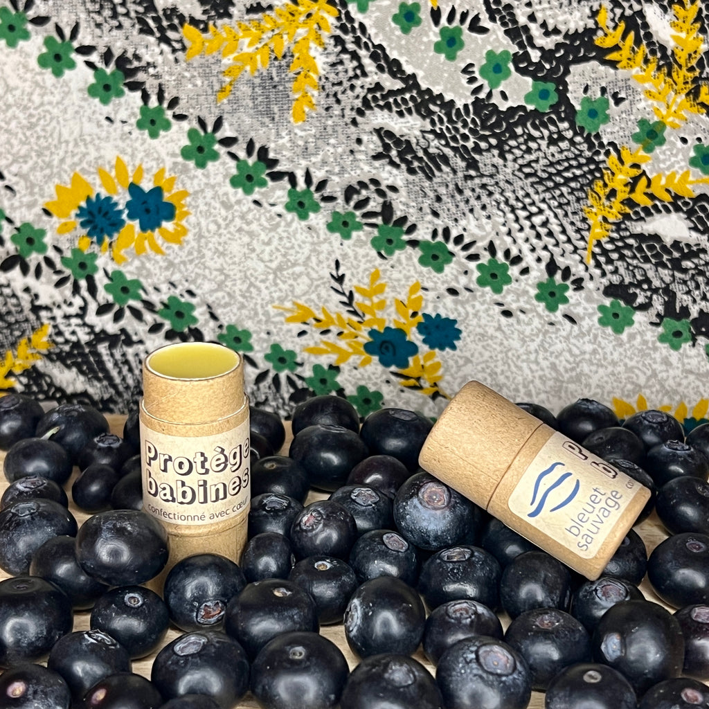 Protège-babines - Baume à lèvres bleuet sauvage