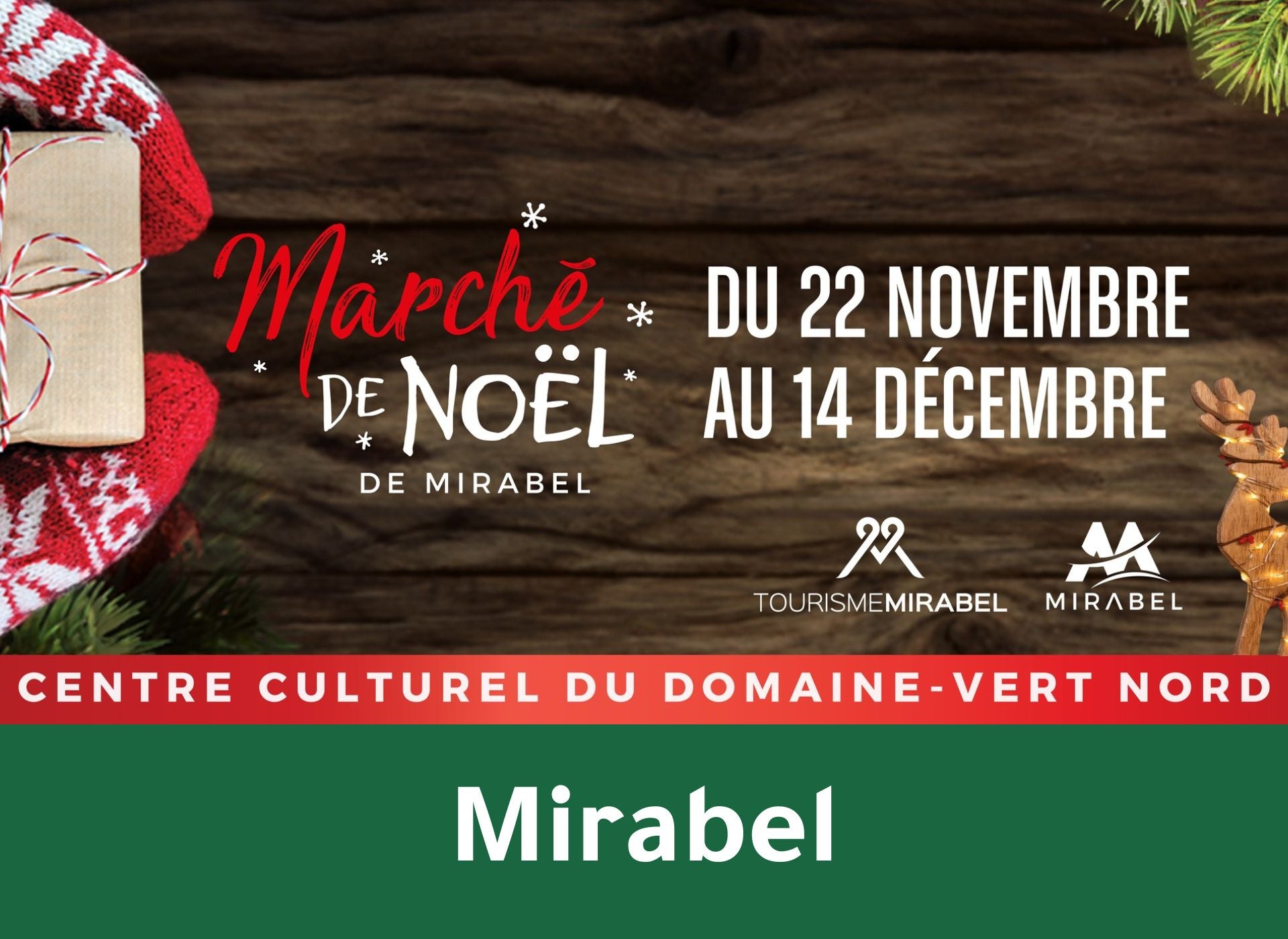 Marché de Noël de Mirabel