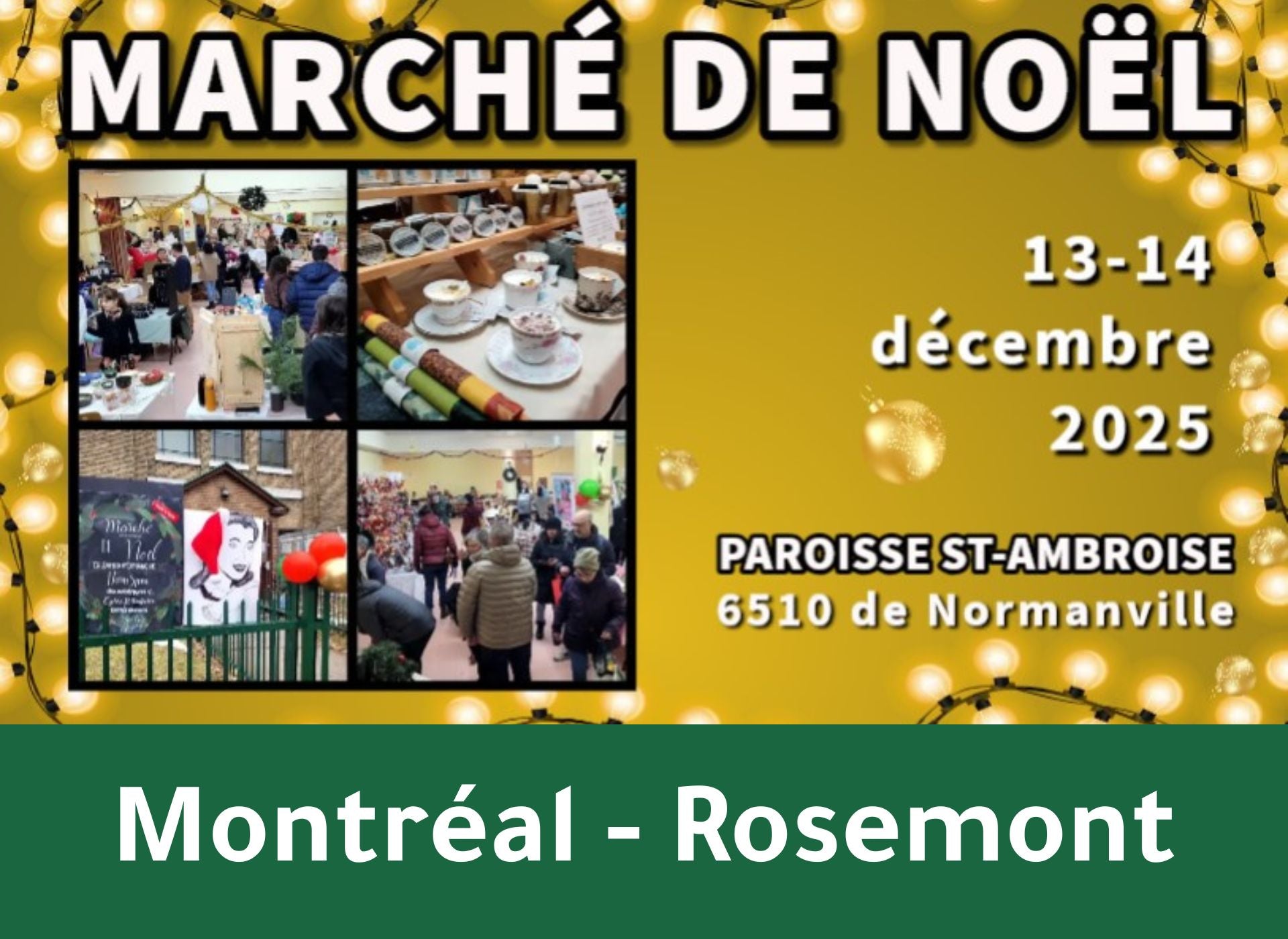 Marché de Noël - MAMTL