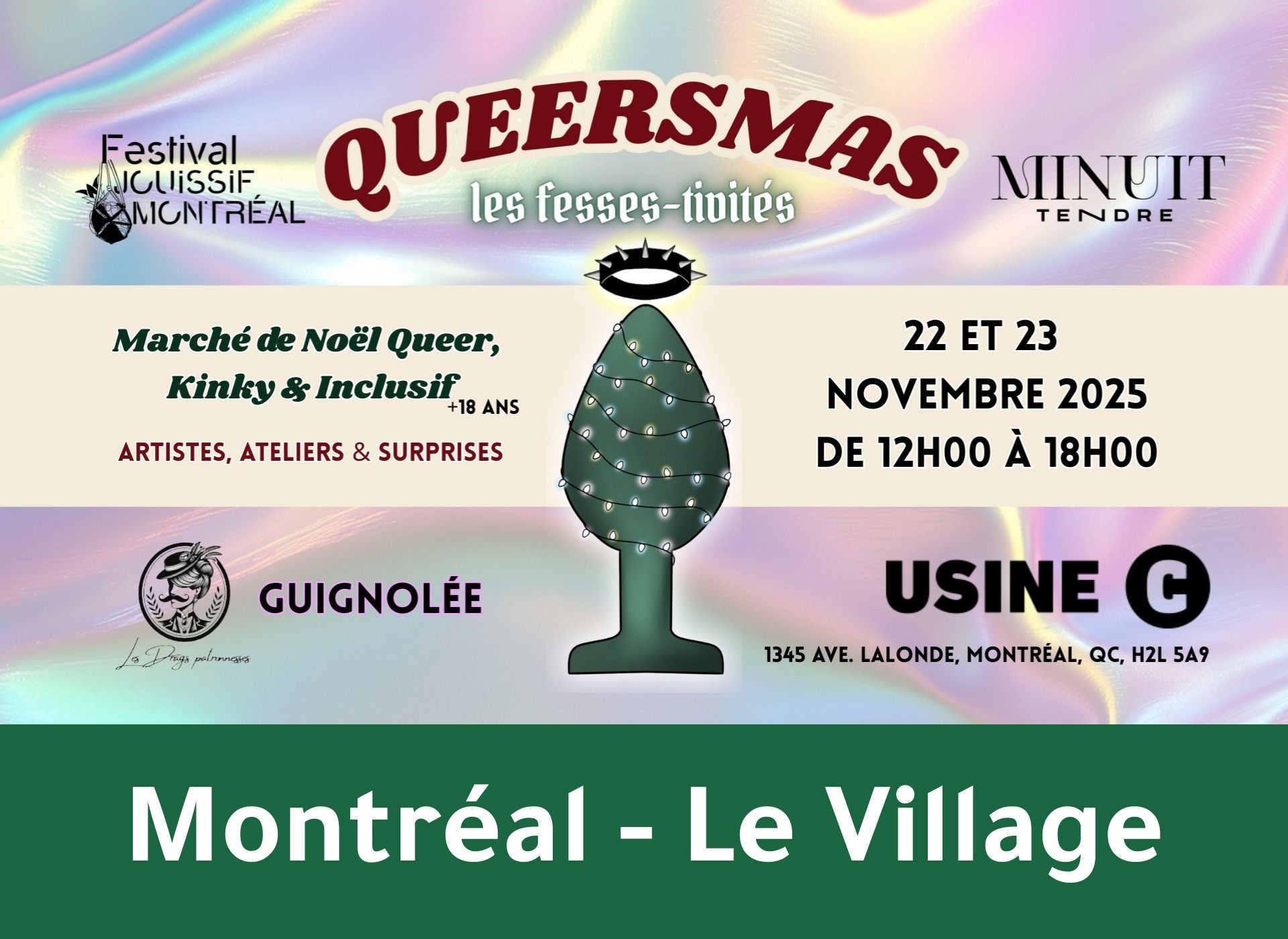 Queersmas - les fesses-tivités