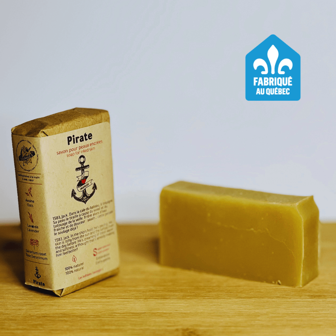 Pirate - Extra-gentle soap for inked skin