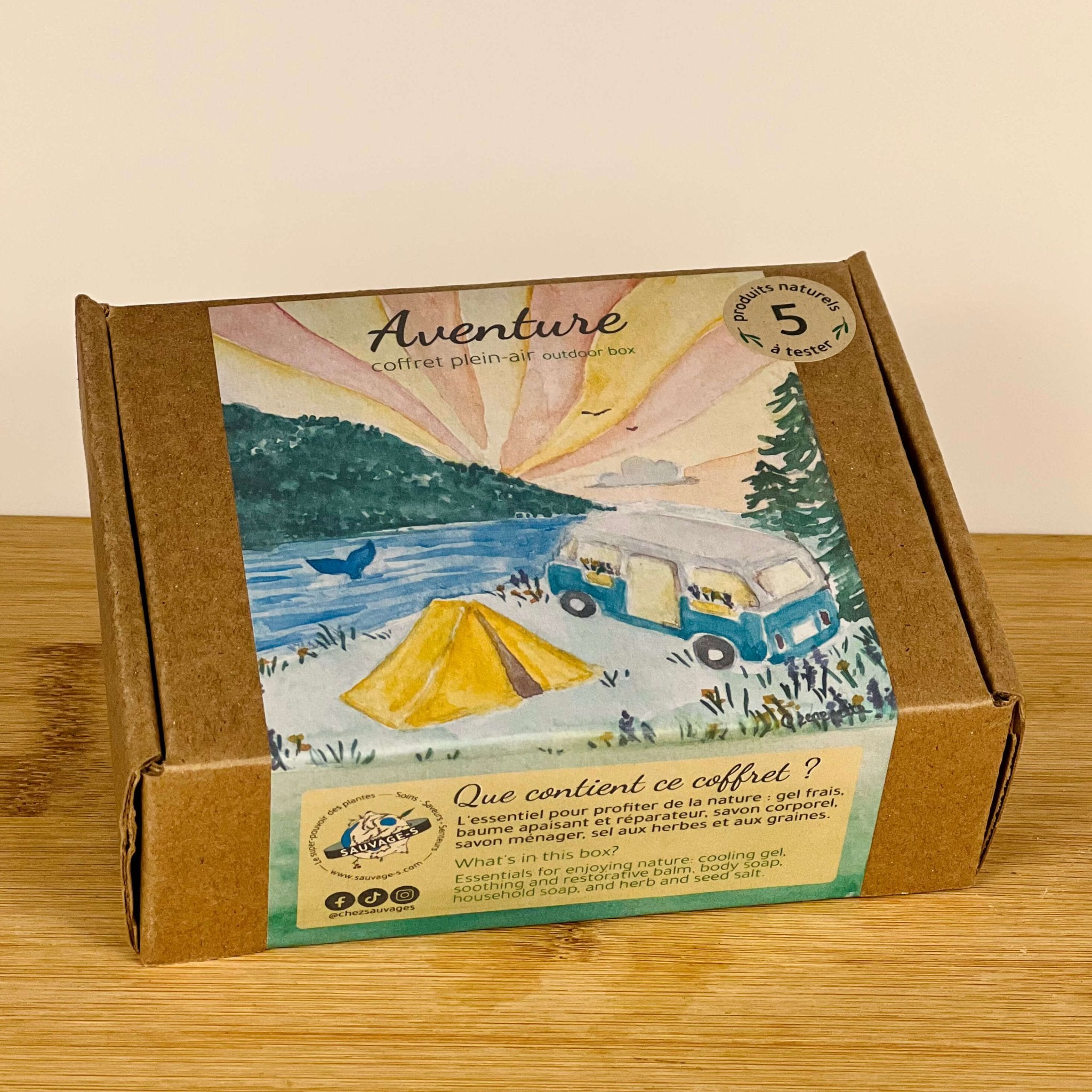 Aventure - Coffret plein - air - Sauvage - s