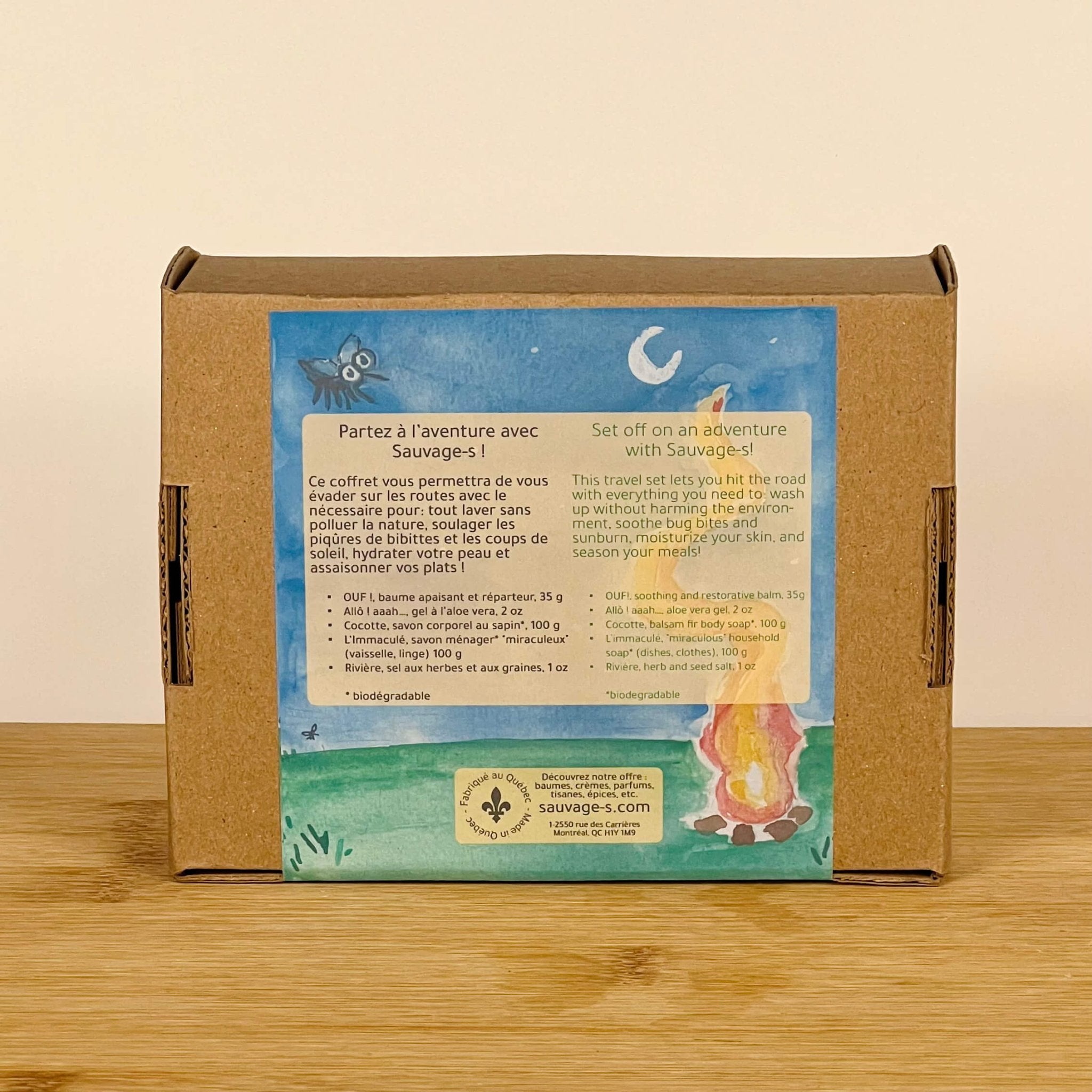 Aventure - Coffret plein - air - Sauvage - s