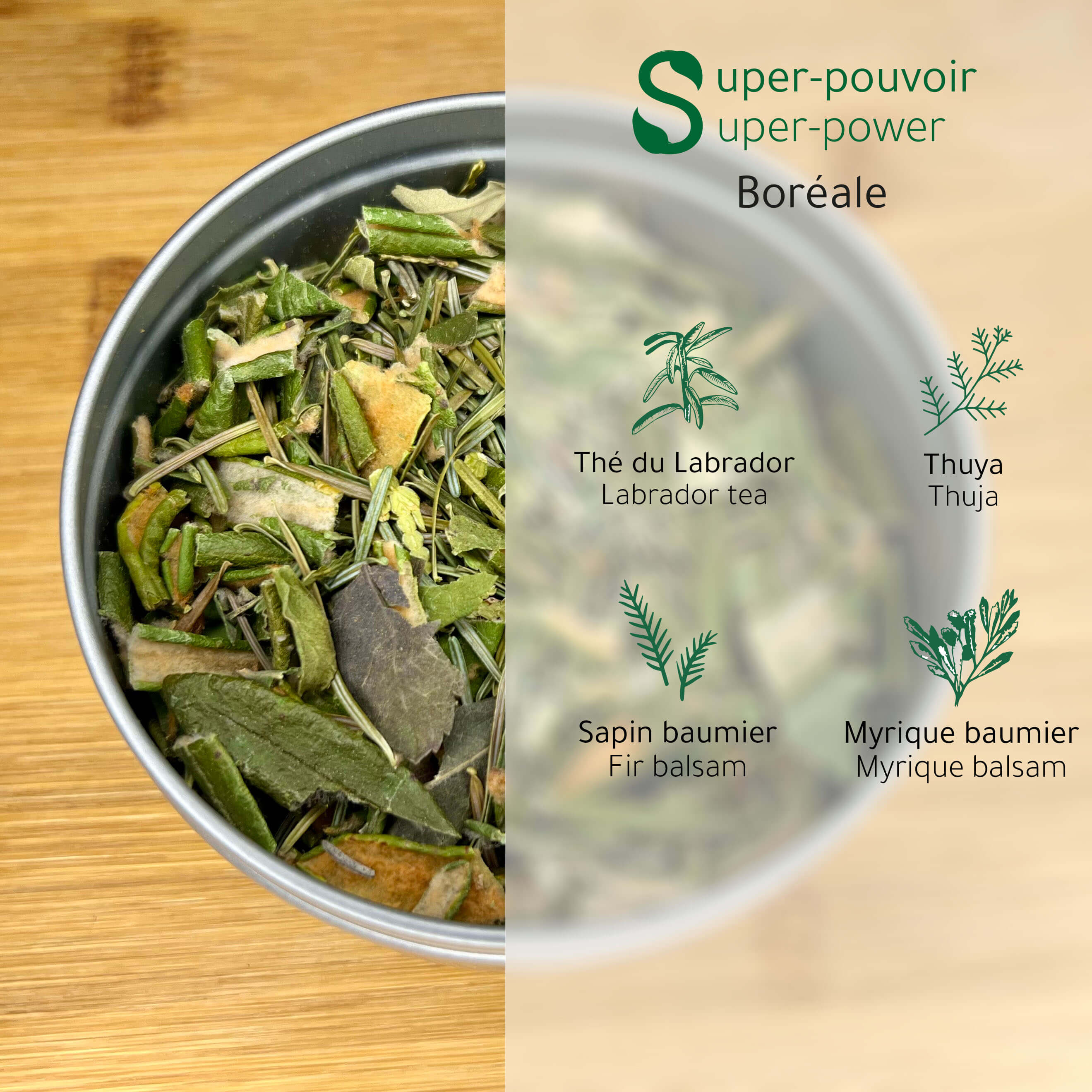 Les butineuses - Coffret de dégustation de tisanes