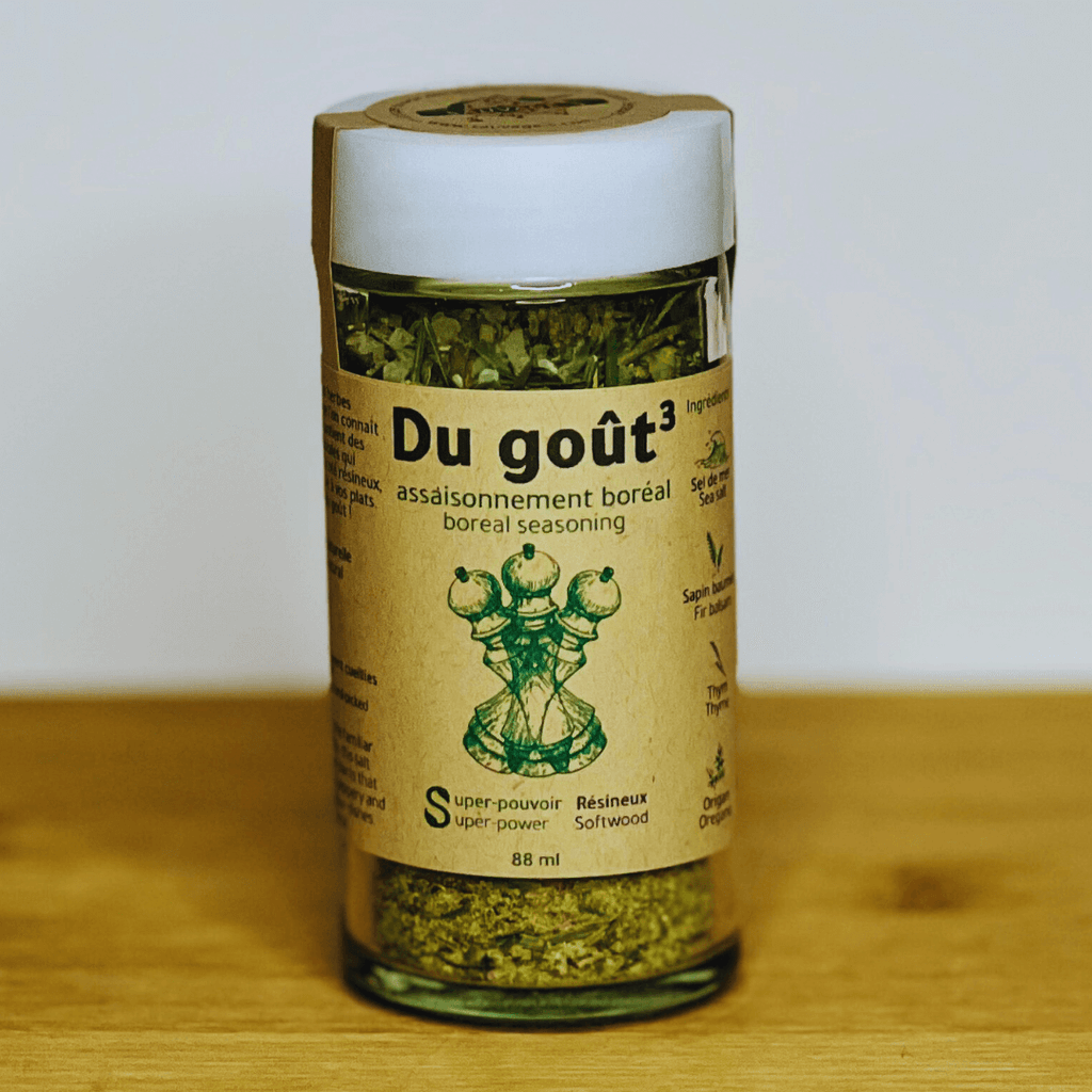 Du goût x3 - Sel boréal - Sauvage - s