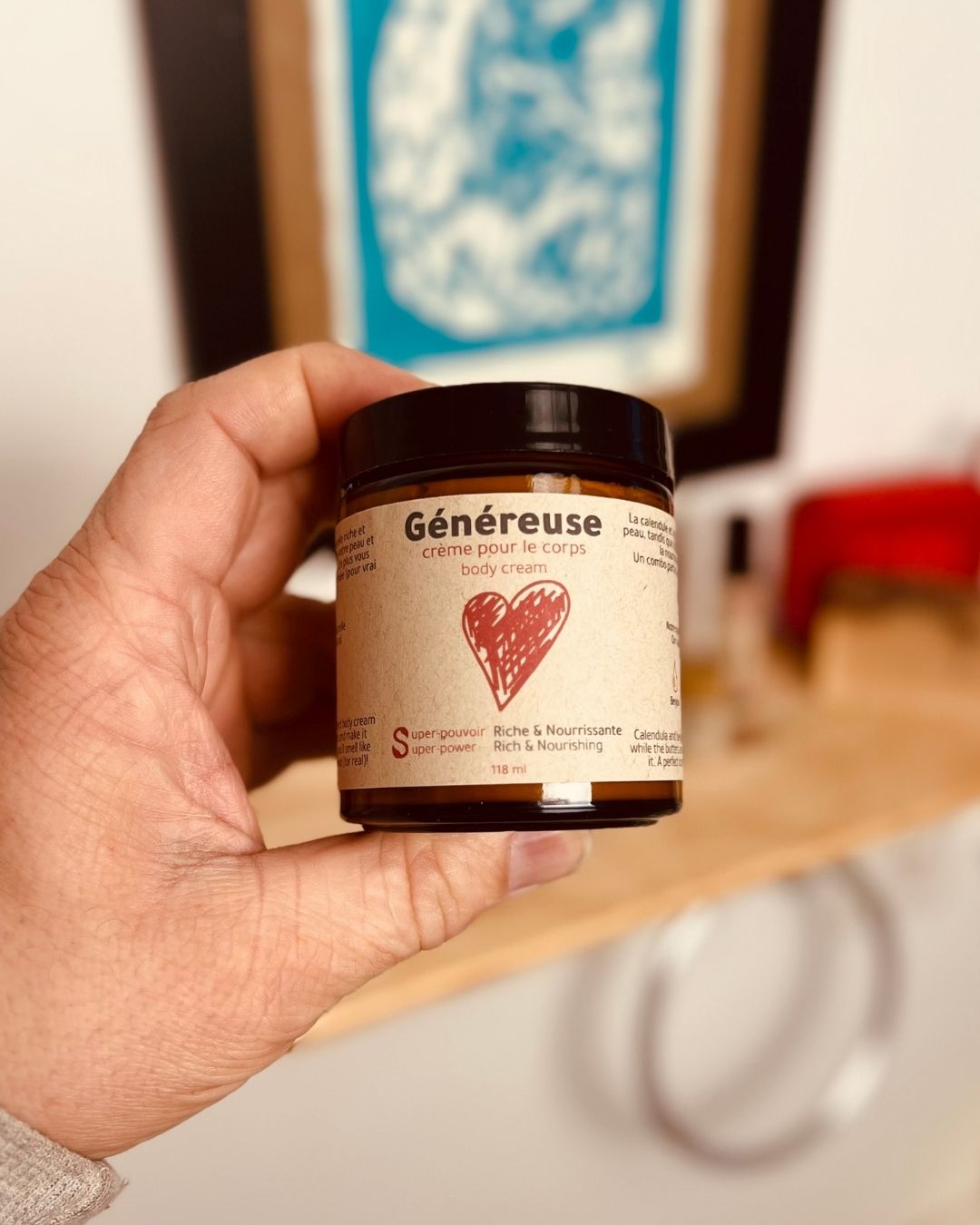 Généreuse - Crème végane bienveillante pour le corps - Sauvage - s