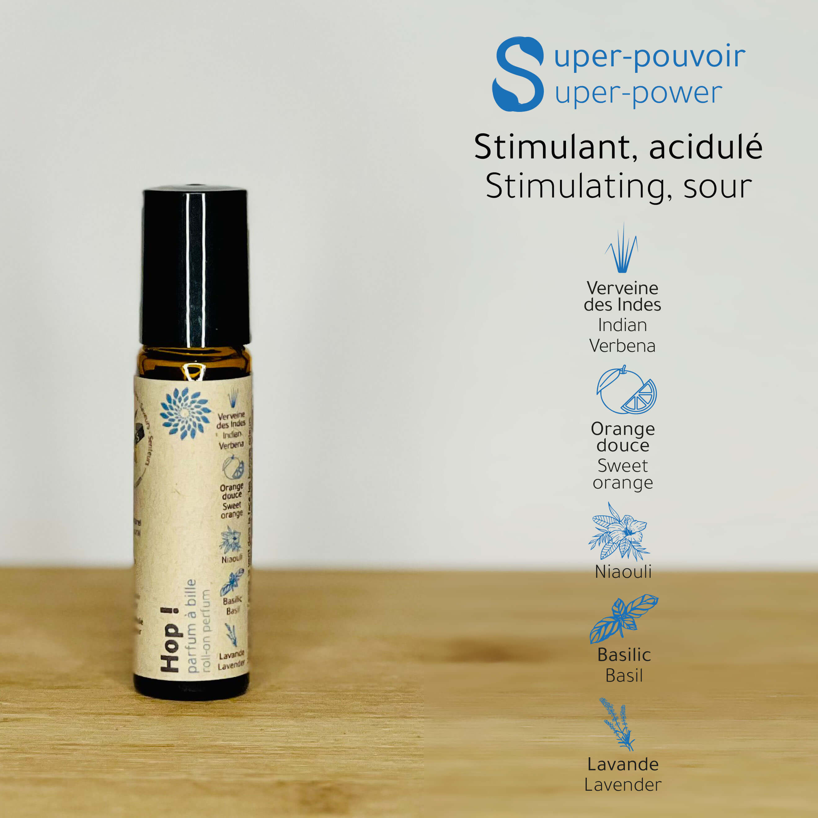 Hop ! - Parfum stimulant & acidulé