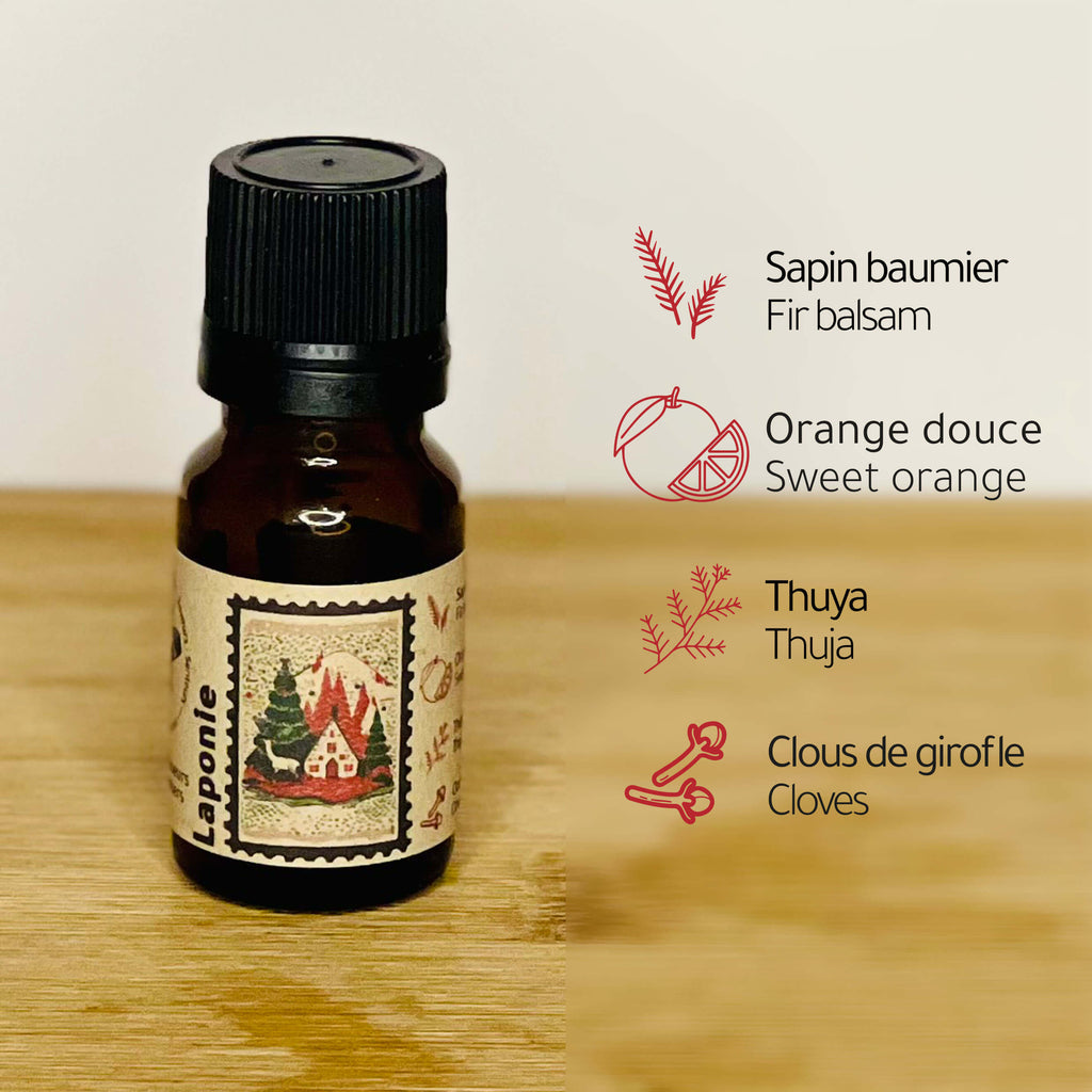 Laponie - Résineux & agrumes - Huile à diffuser