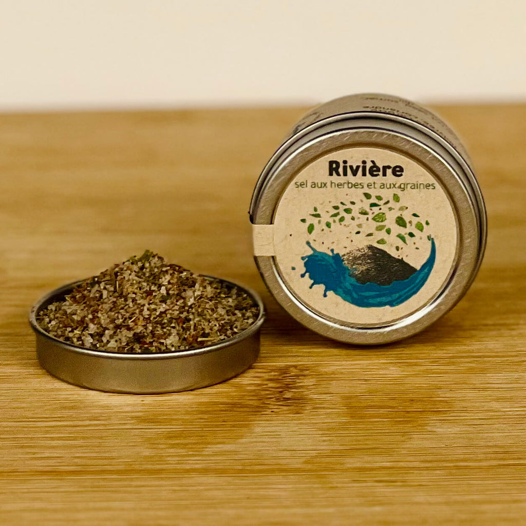 Rivière - Sel aux herbes et aux graines - Sauvage - s