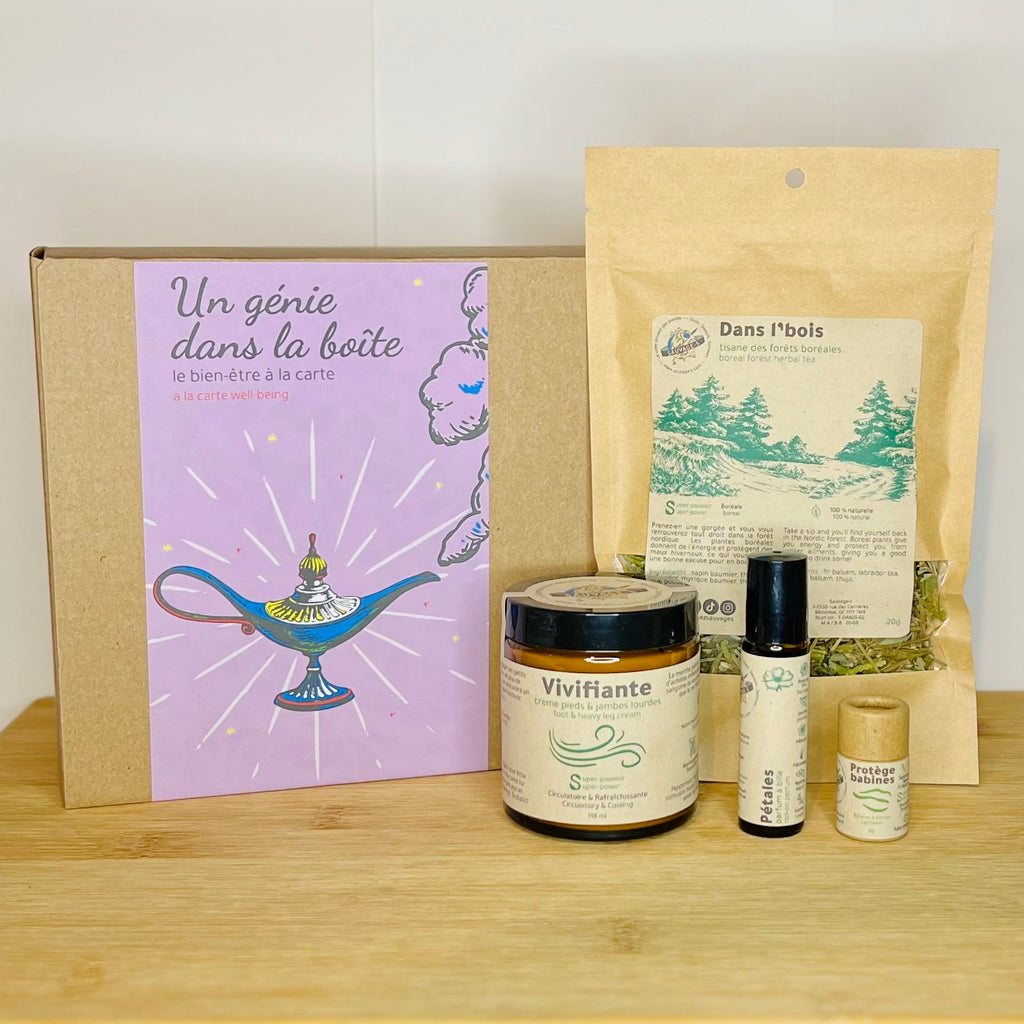 Un génie dans la boîte - le bien - être à la carte - Sauvage - s