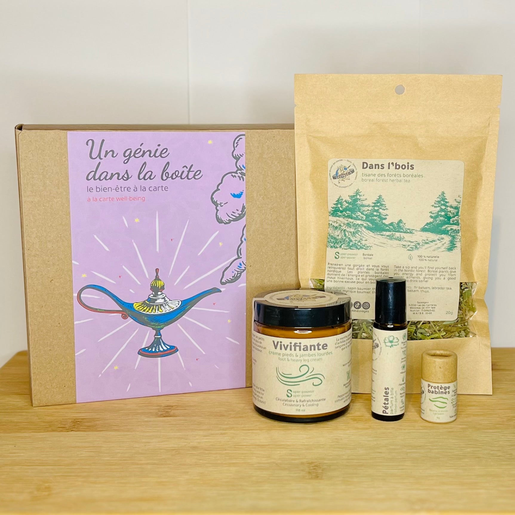 Un génie dans la boîte - le bien - être à la carte - Sauvage - s